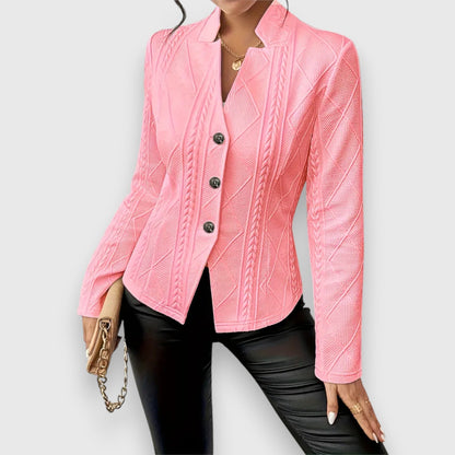 Serena™ – Blazer met Textuur
