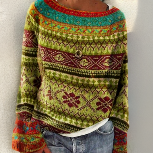 Cara™ – Boho Gezellige Trui