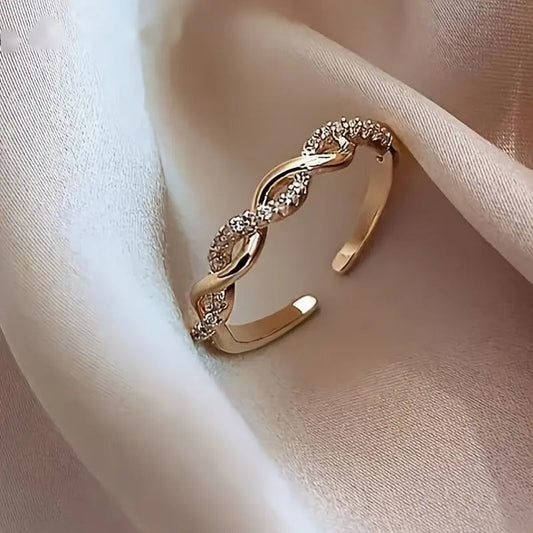 Gedraaide elegantie ring | Samen tegen borstkanker