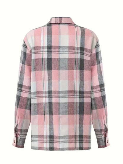 Zomers Geruit Shirt | Samen tegen borstkanker