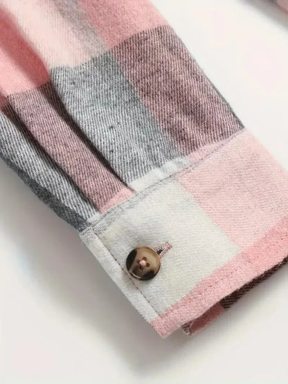 Zomers Geruit Shirt | Samen tegen borstkanker